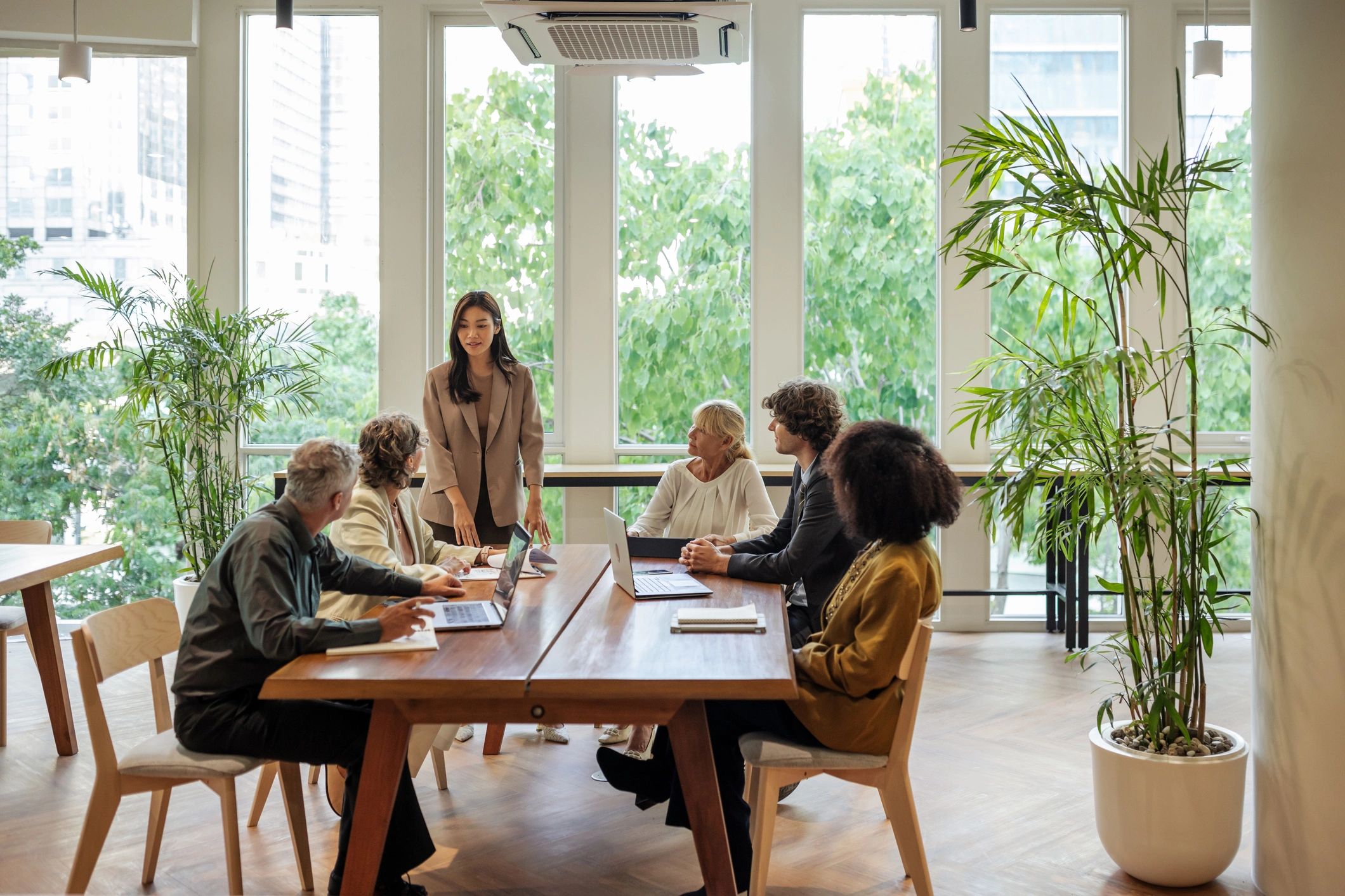 Business people in a meeting