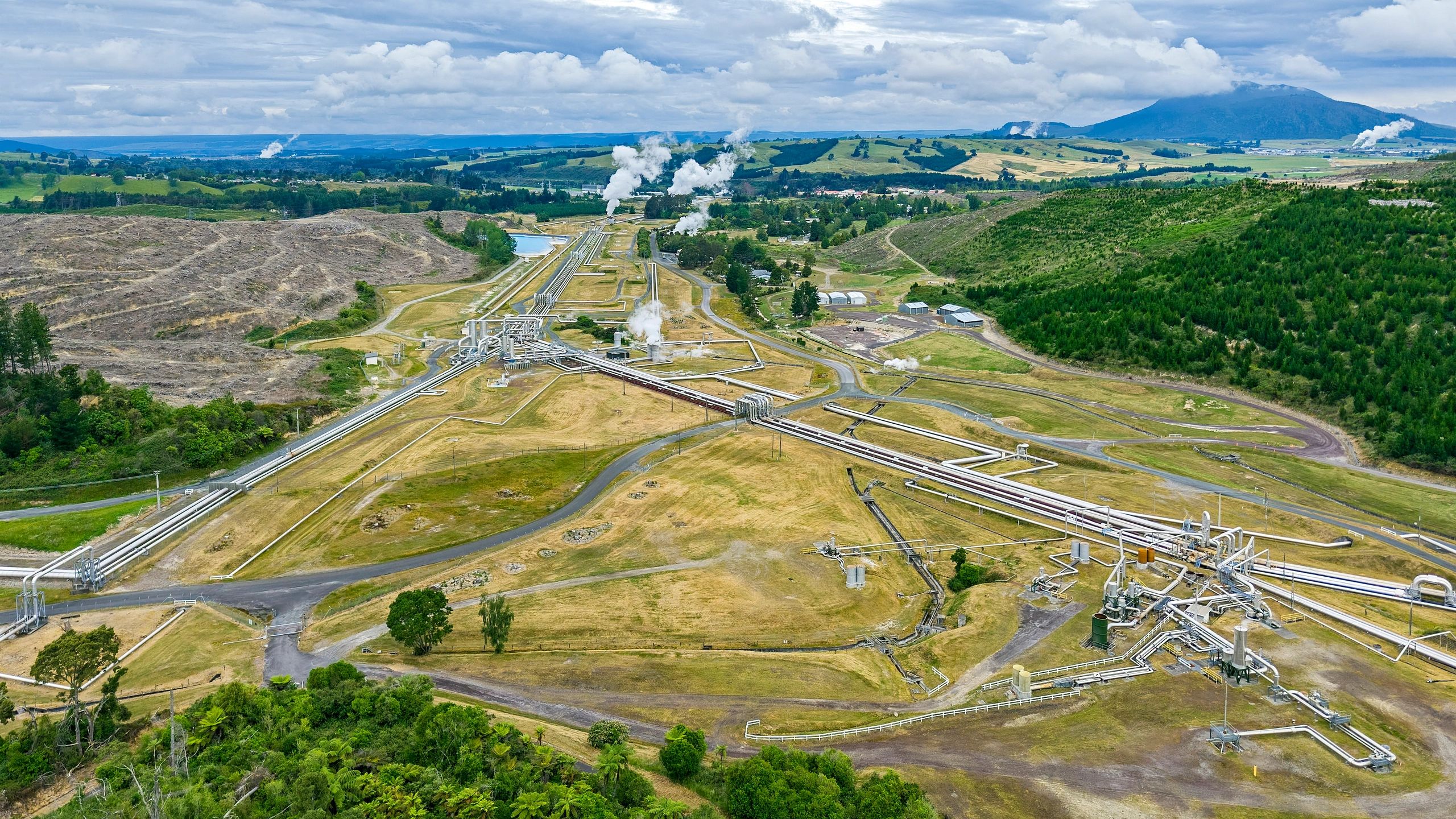 Industrial facility representing permitting and environmental compliance work